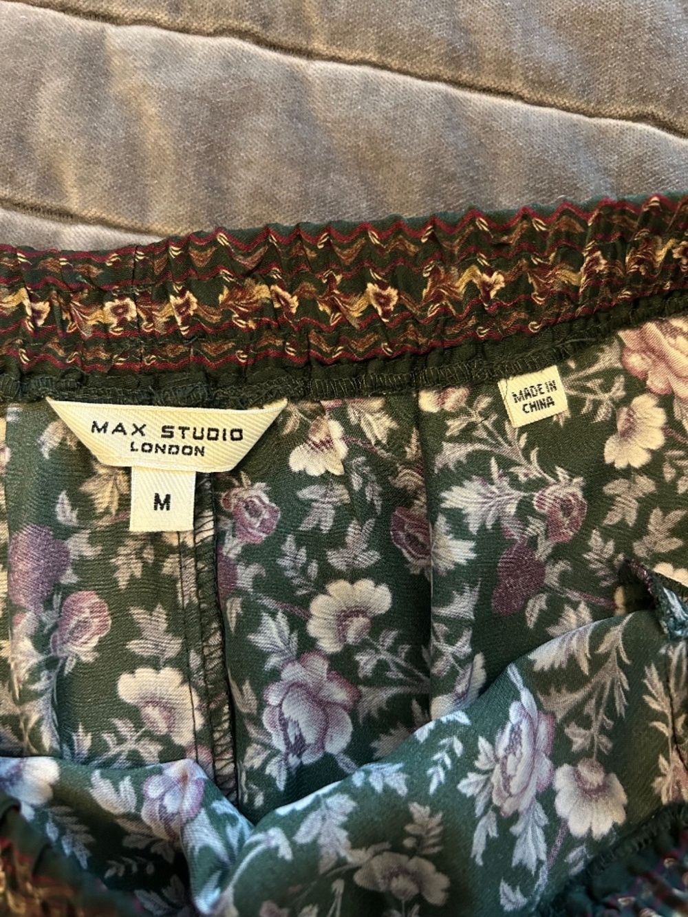 Max Studio Floral Maxi Skirt - Picture 3 of 3